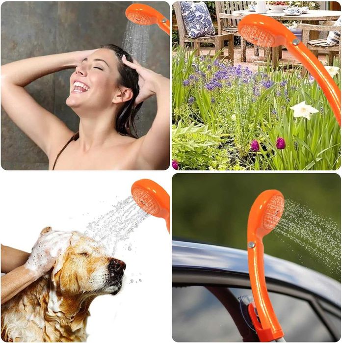 Chuveiro Portátil 12V para Autocaravana Carro Camping