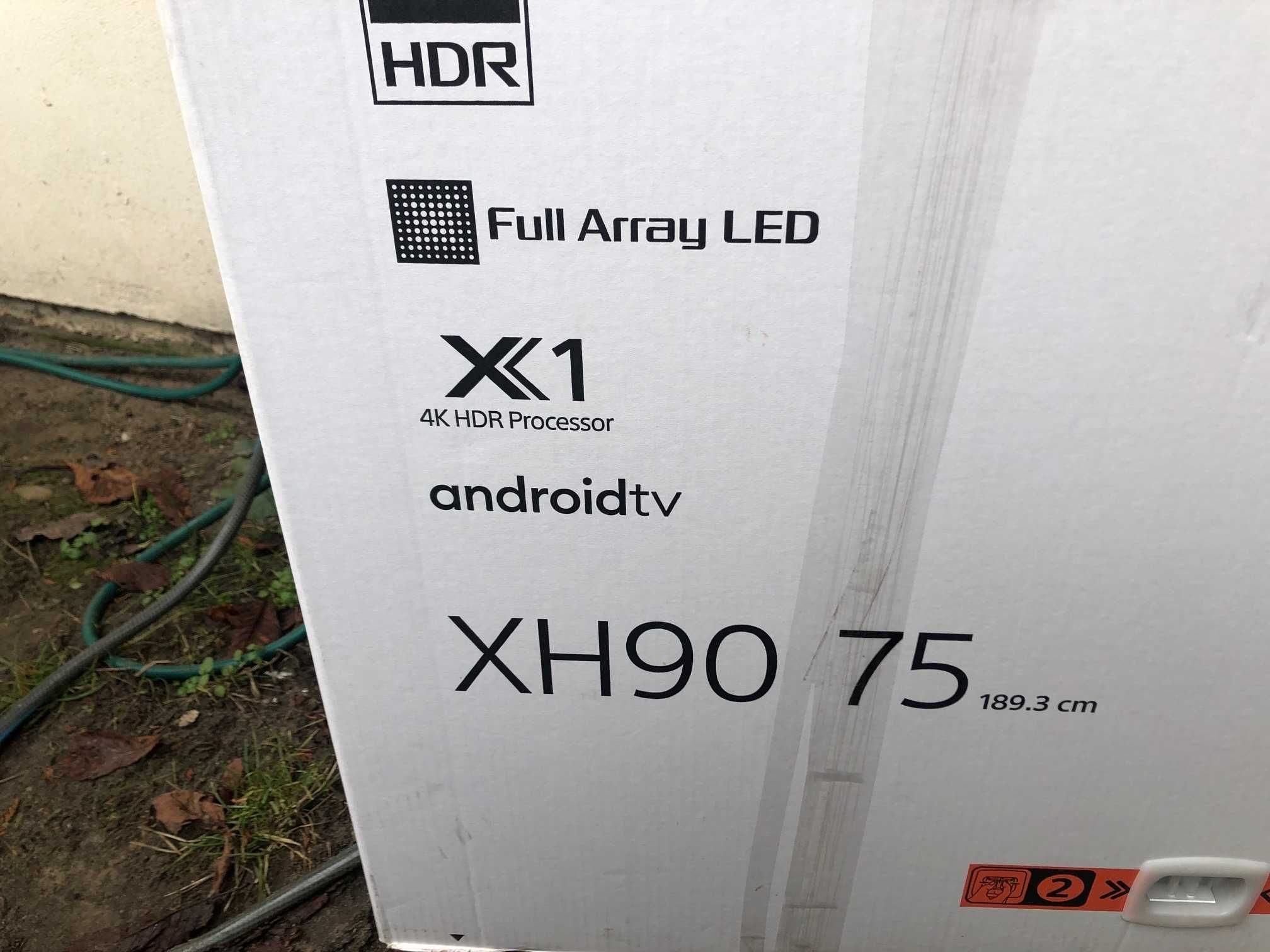 Pudło, opakowanie, karton po TV Sony 75"