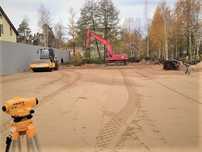 Выравнивание Планировка Уборка участка территории, мусора вывоз
