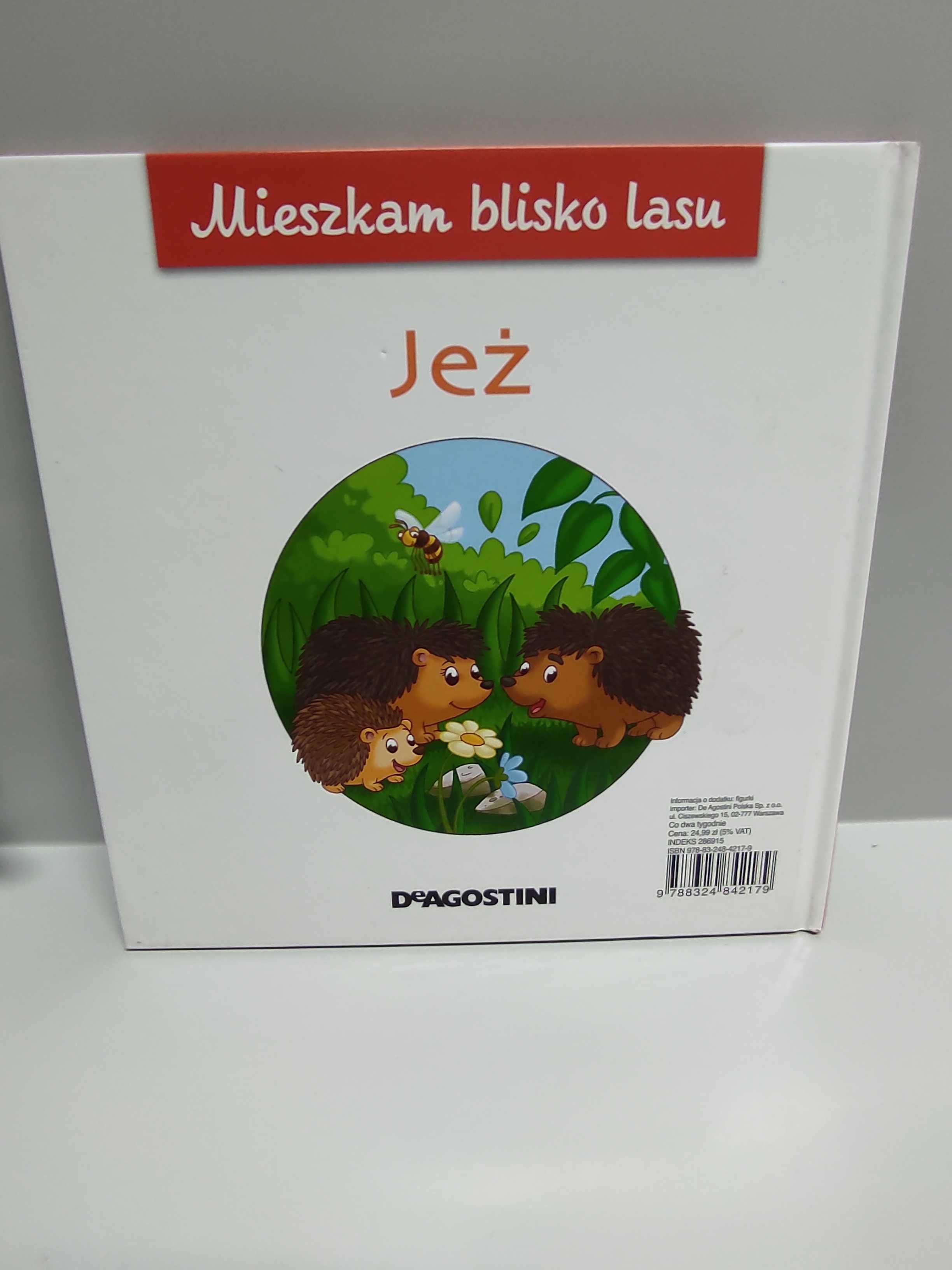 Jeż. Mieszkam blisko lasu. Kolekcja DeAgostini, tom 8