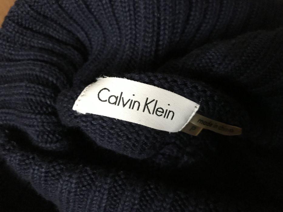 Calvin Klein dzianinowa sukienka tunika 36/S