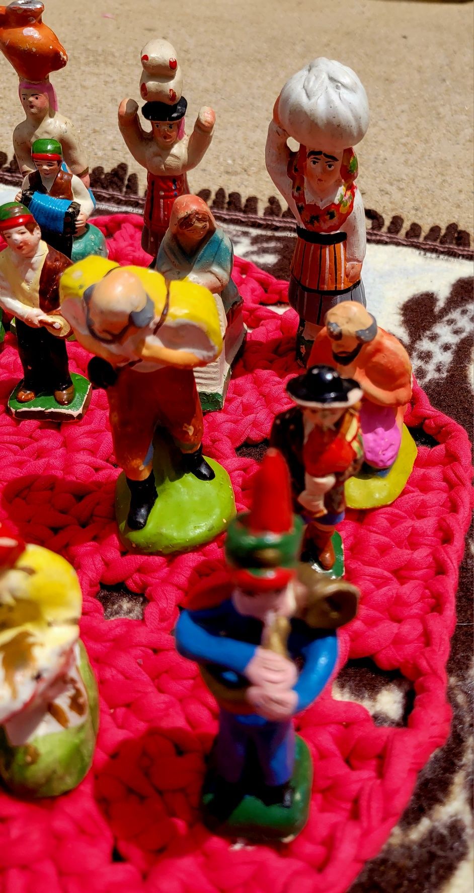 Figuras adicionais presépio anos 50 Séc XX