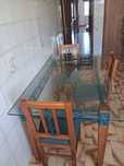 Vende-se ou troca mesa de vidro