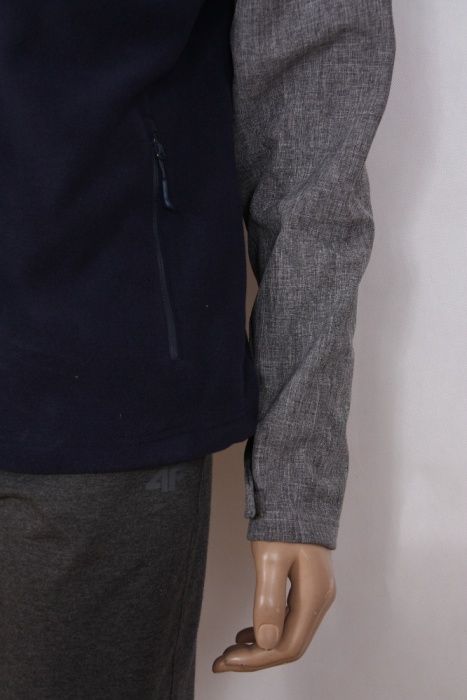 Polar łączony z softshelem 4F granatowy/szary rozmiar L i XL nowy!!