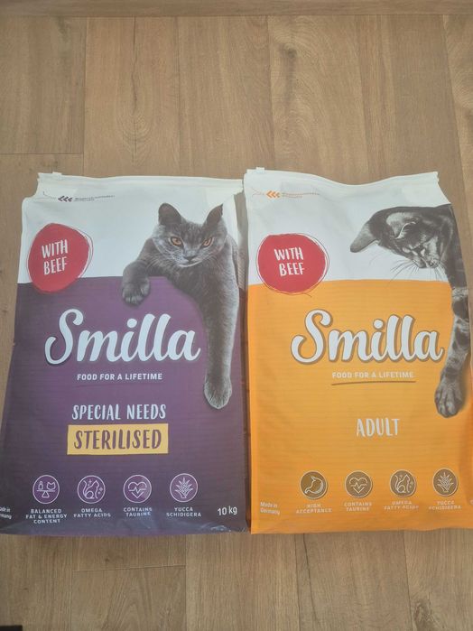 Karma Smilla 2szt 20kg Wołowina mix