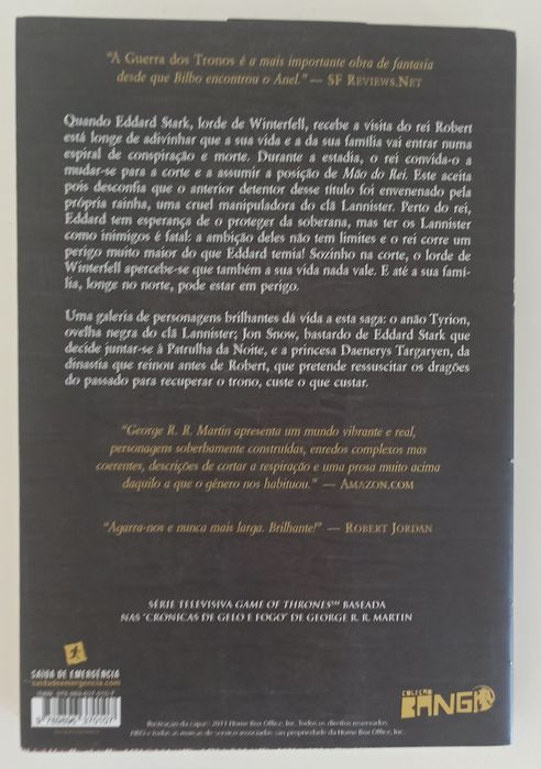 As Crônicas de Gelo e Fogo - A Guerra dos Tronos