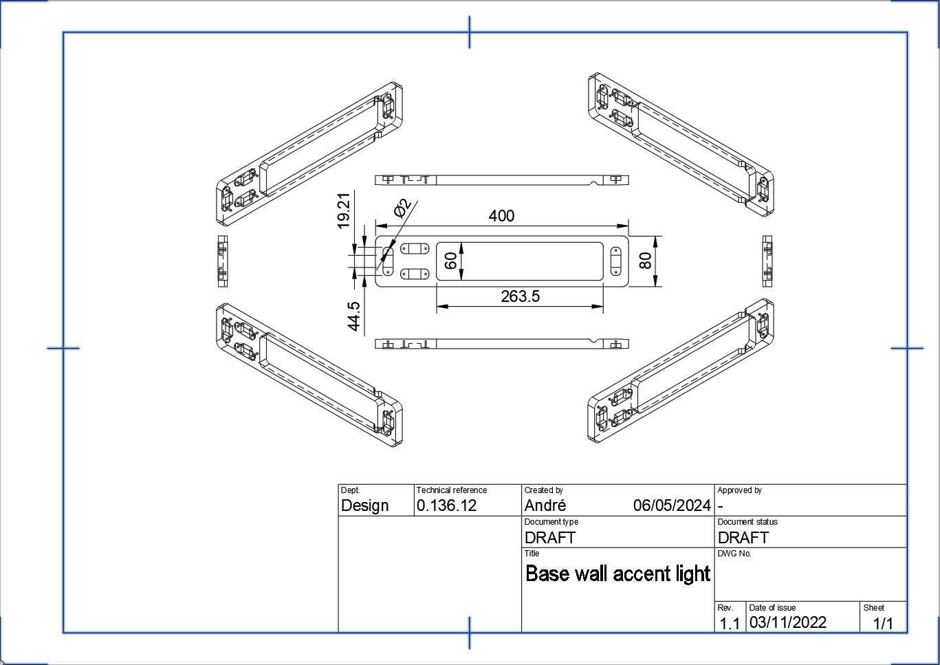 Serviço Design CAD