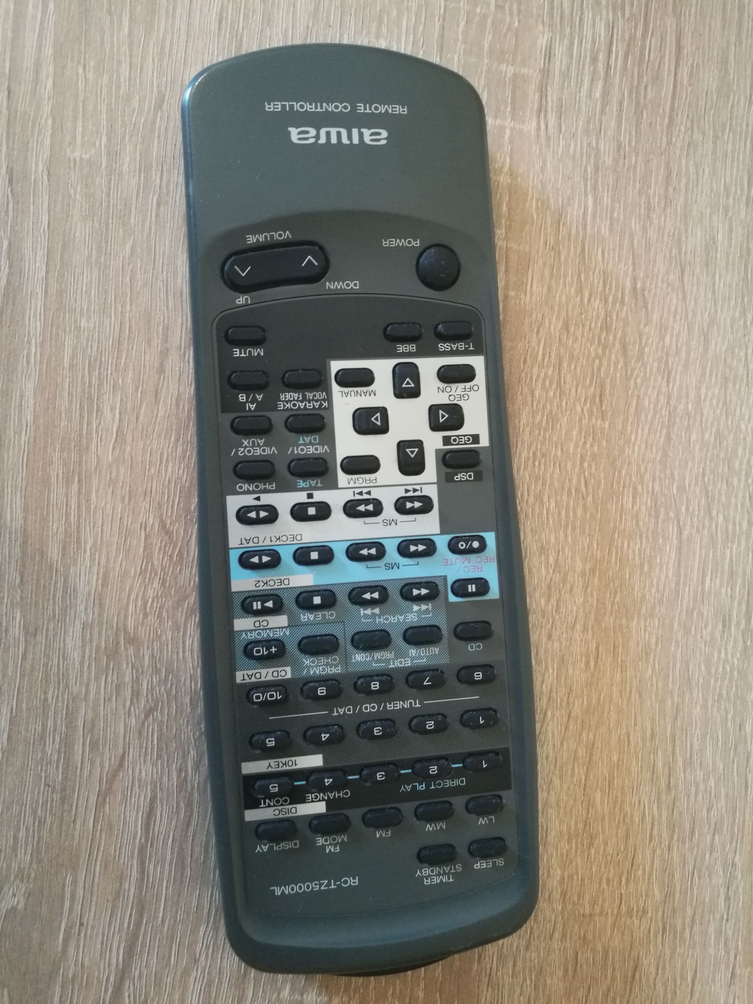 Oryginalny Pilot Audio Aiwa RC -TZ 5000 ML Unikat