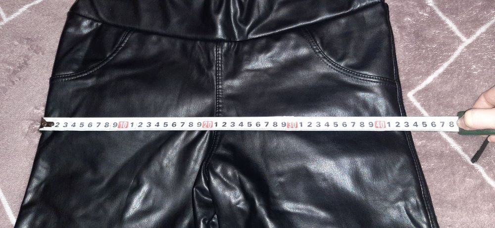 Лосины из эко-кожи женские