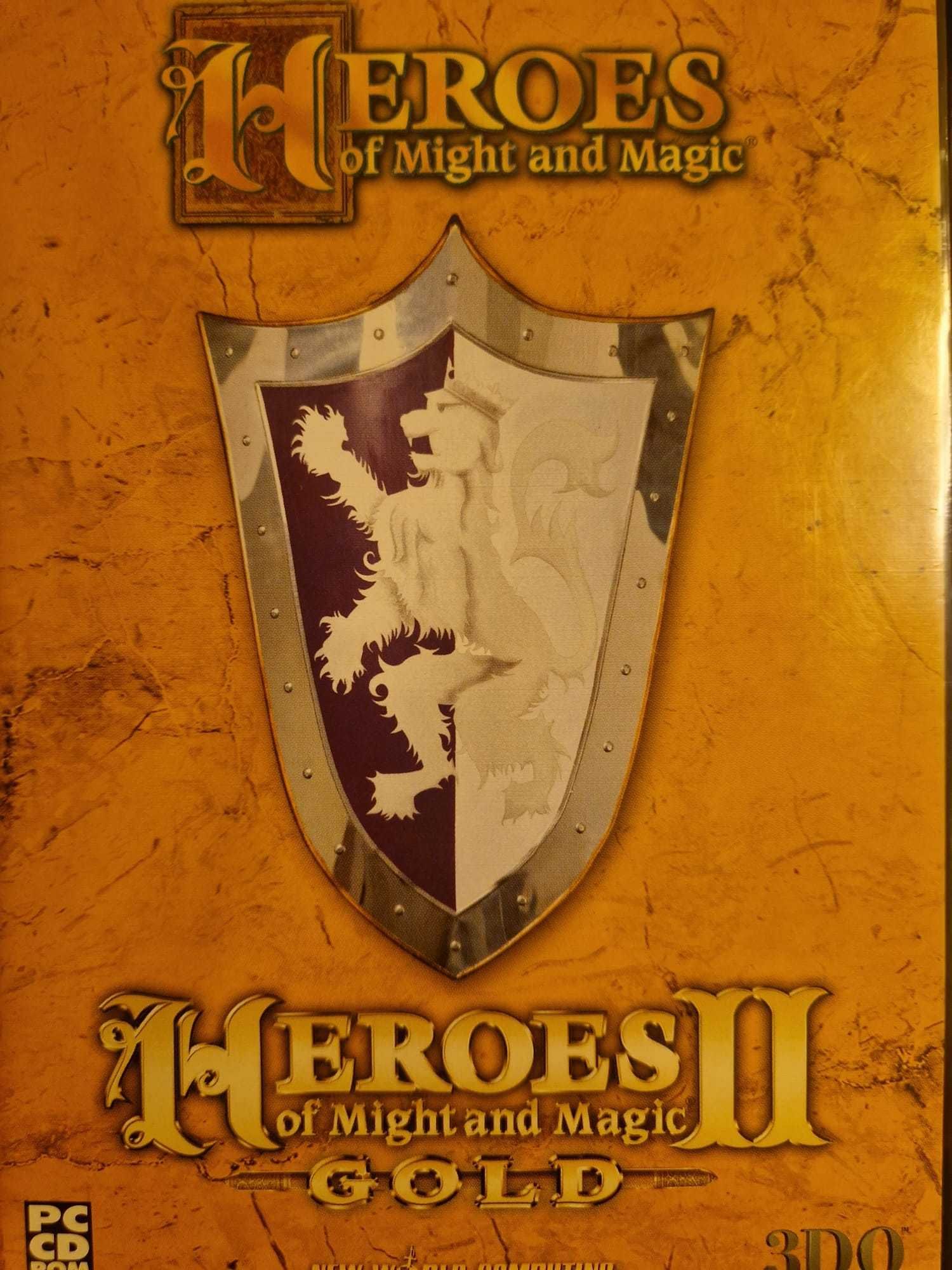 Zestaw Heroes Of Might and Magic część I, II i IV.