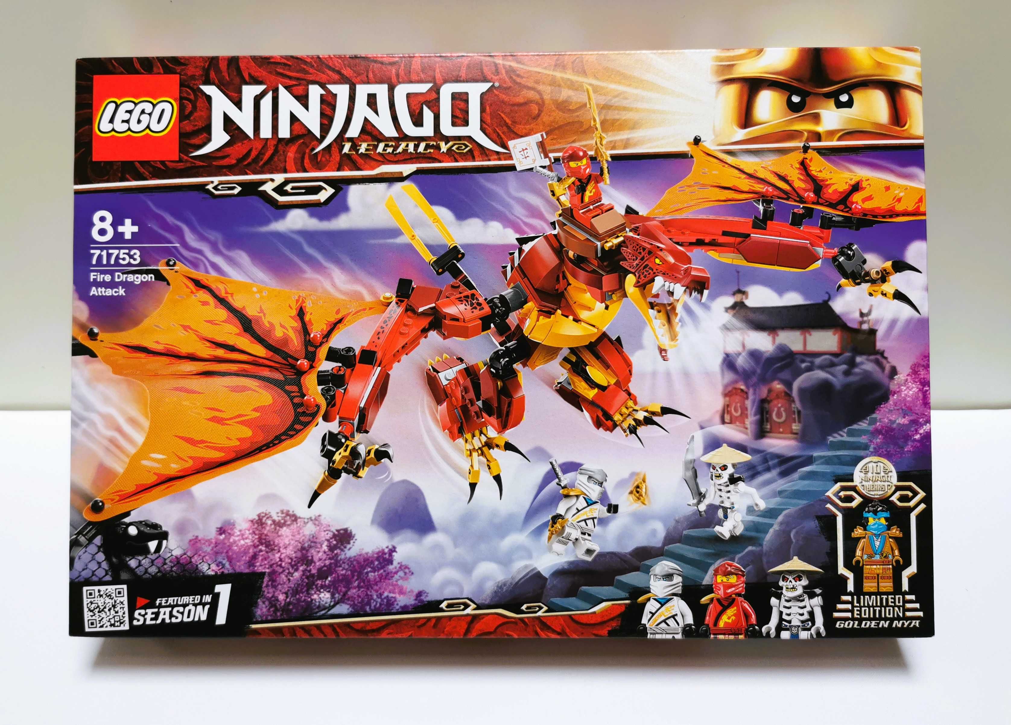 LEGO NINJAGO 71753 Atak smoka ognia