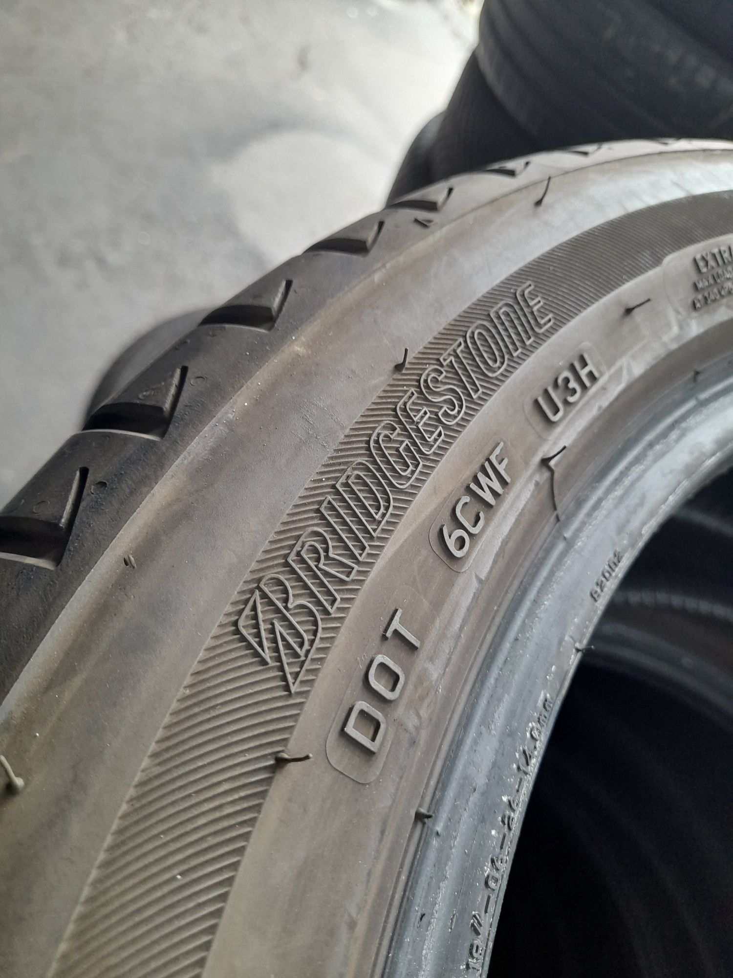 Opony używane 255/45/18 bridgestone 2x6 mm 2021