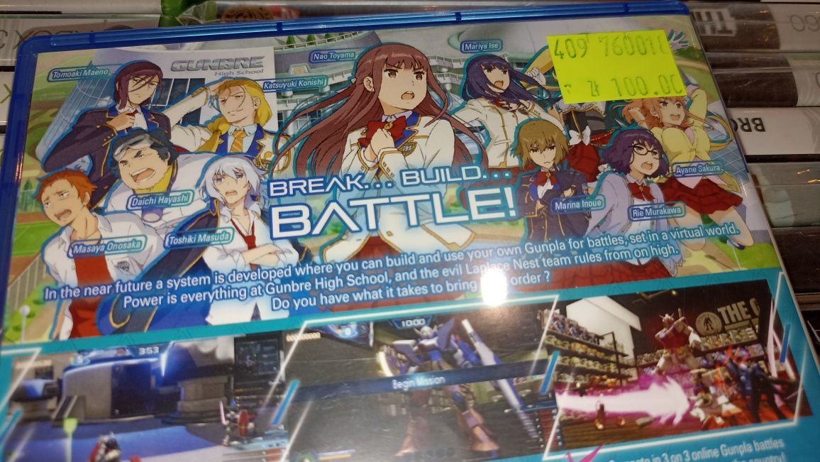New Gundam Breaker PS4 możliwa zamiana SKLEP kioskzgrami