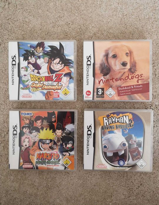 Dragon Ball Z + 3 Jogos para Nintendo DS