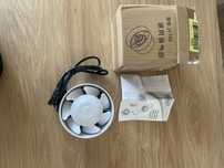 Wentylator rurowy 100mm wyciągowy kuchnia wc szklarnia nowy