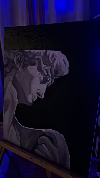 Ręcznie malowany obraz