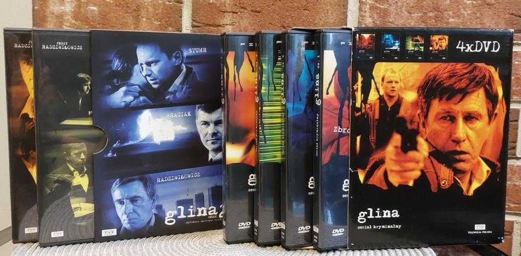 Glina serial PL 6 płyt DVD część 1 i 2 Komplet Wersja limitowana