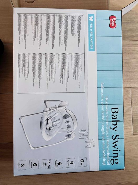 Bujaczek leżaczek Smiki w świetym stanie