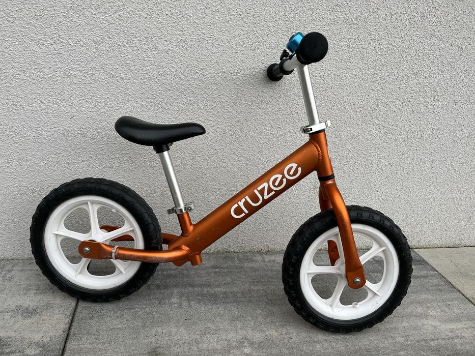 Rowerek biegowy biegówka Cruzee pomarańczowa 12’’