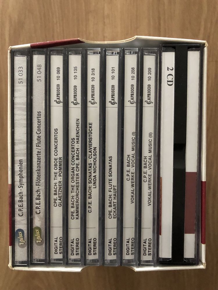 Vendo coleção Bach com 12 CDS