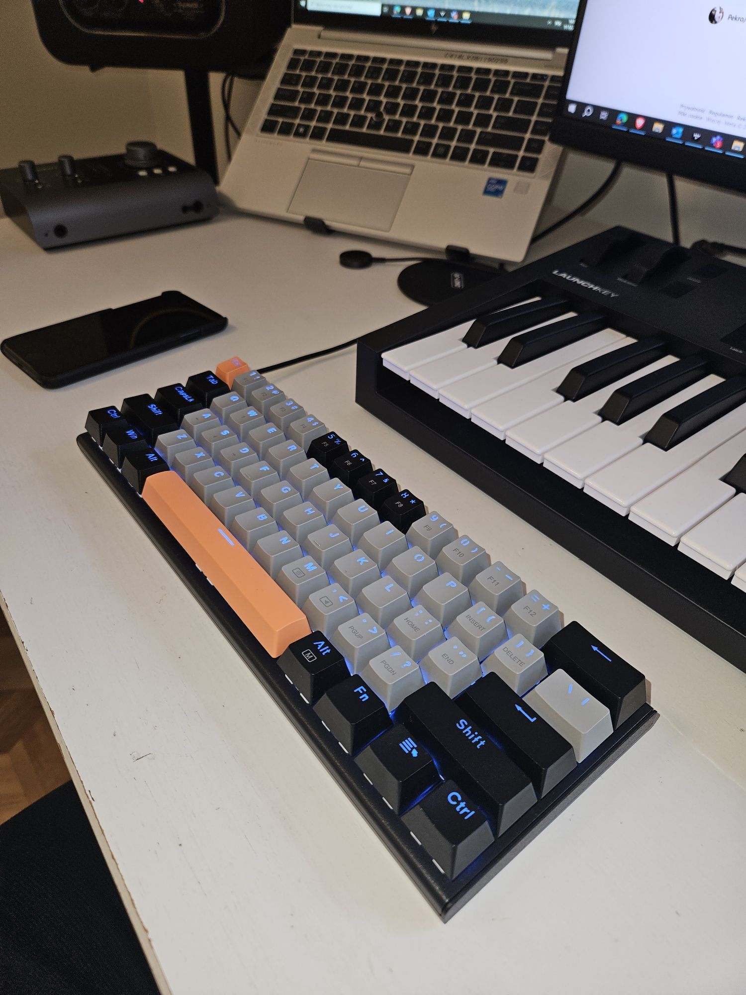 Klawiatura mechaniczna przewodowa mini Z-11