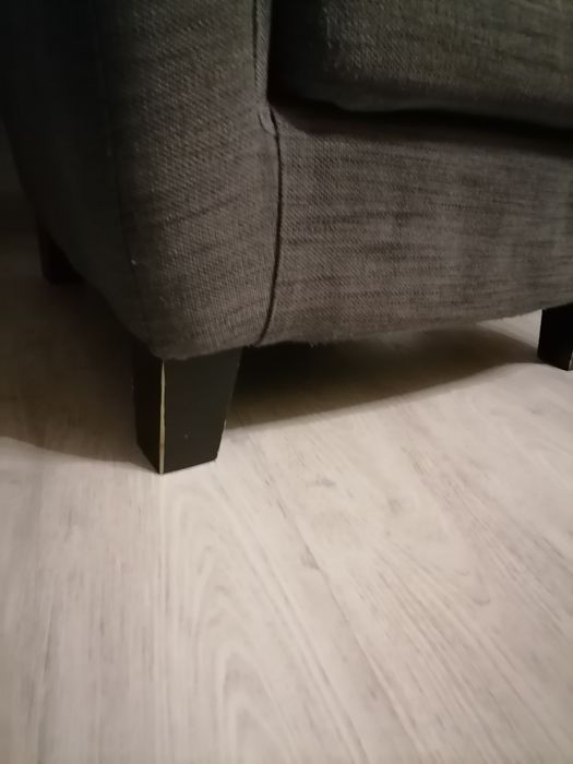 Sofa de 1 lugar cinza usado
