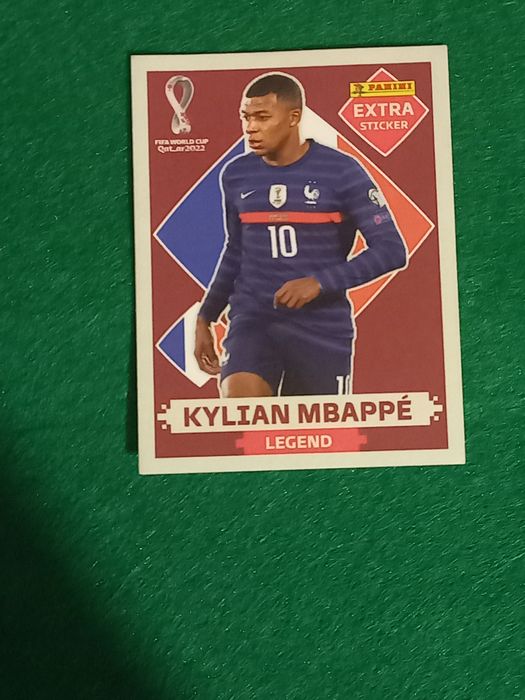 Cromo mbappe legend bordo