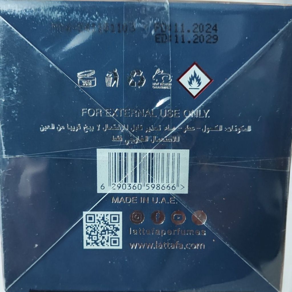 Lattafa Asad Zanzibar orginalny Orientalny zapach 100 ml.