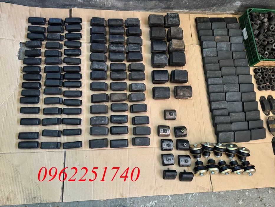 Подушки, втулки, відбійники Газ 52, Газ 53, Газ 66, Газ 3307, Газ 3309