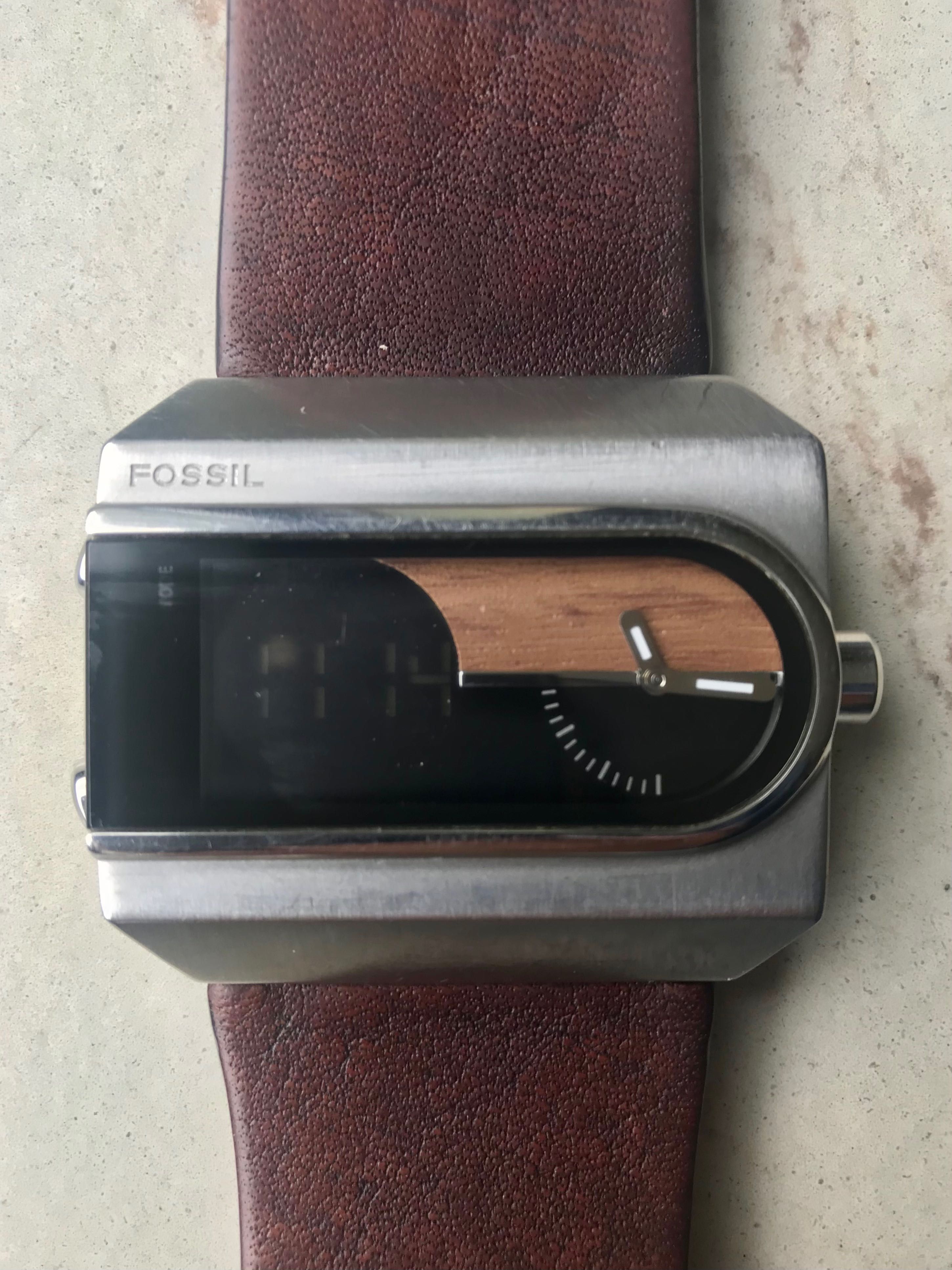 Zegarek Fossil JR9121 idealny nowe baterie