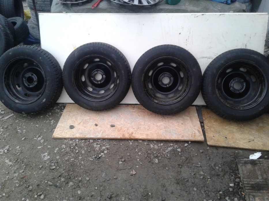 4 Koła Zimowe jak Nowe 207 208 Peugeot 307 308 Partner C3 C4 DS3 301