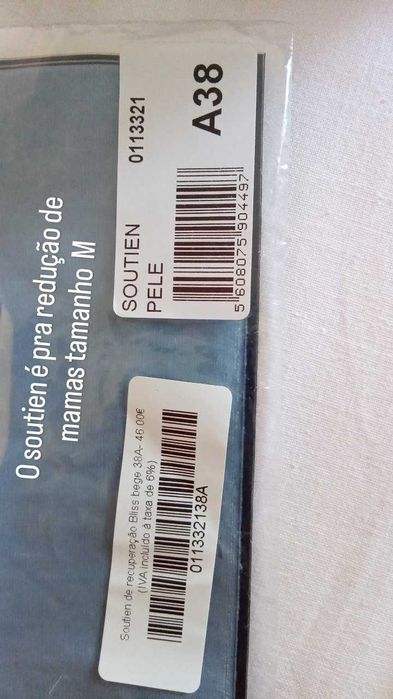 Soutien pós cirúrgico semi novo