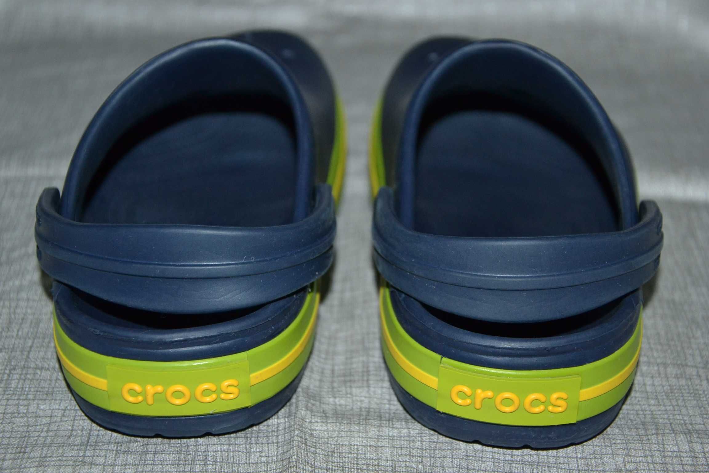 CROCS Sandały Klapki Dziecięce Unisex J1 31-32 Oryginalne Super Stan