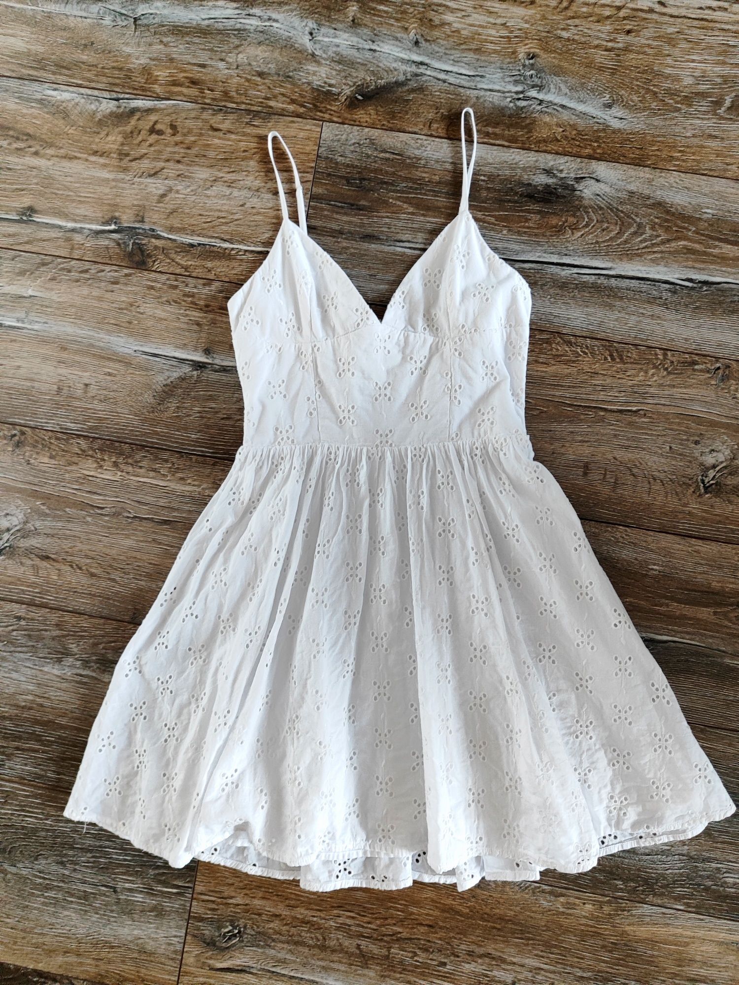 Sukienka Zara biała 34 XS