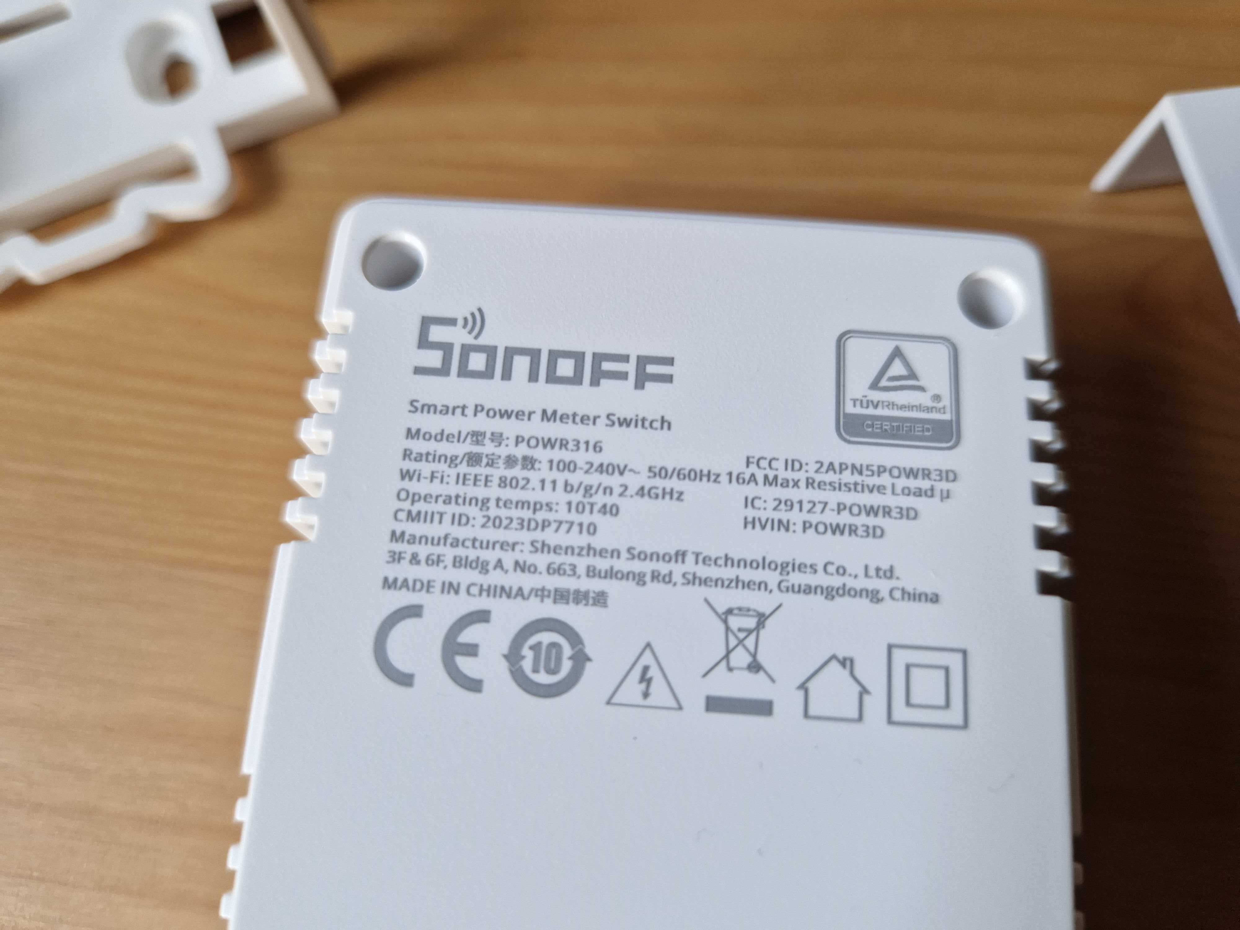 Licznik energii WiFi pomiar prądu i mocy Sonoff POWR316 POW Origin