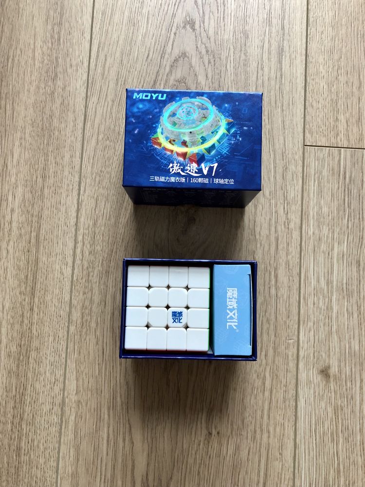 Kostka 4x4 Moyu Aosu V7 Triple-Track UV Magnetic