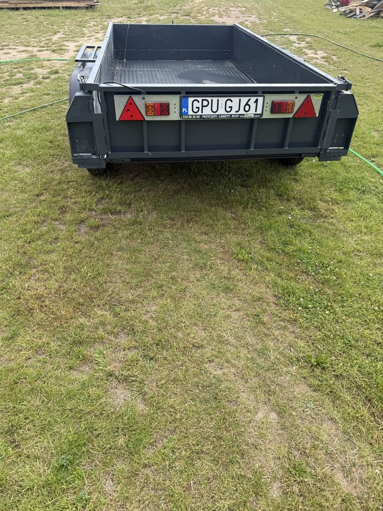 Przyczepa Indespension 3500kg DMC