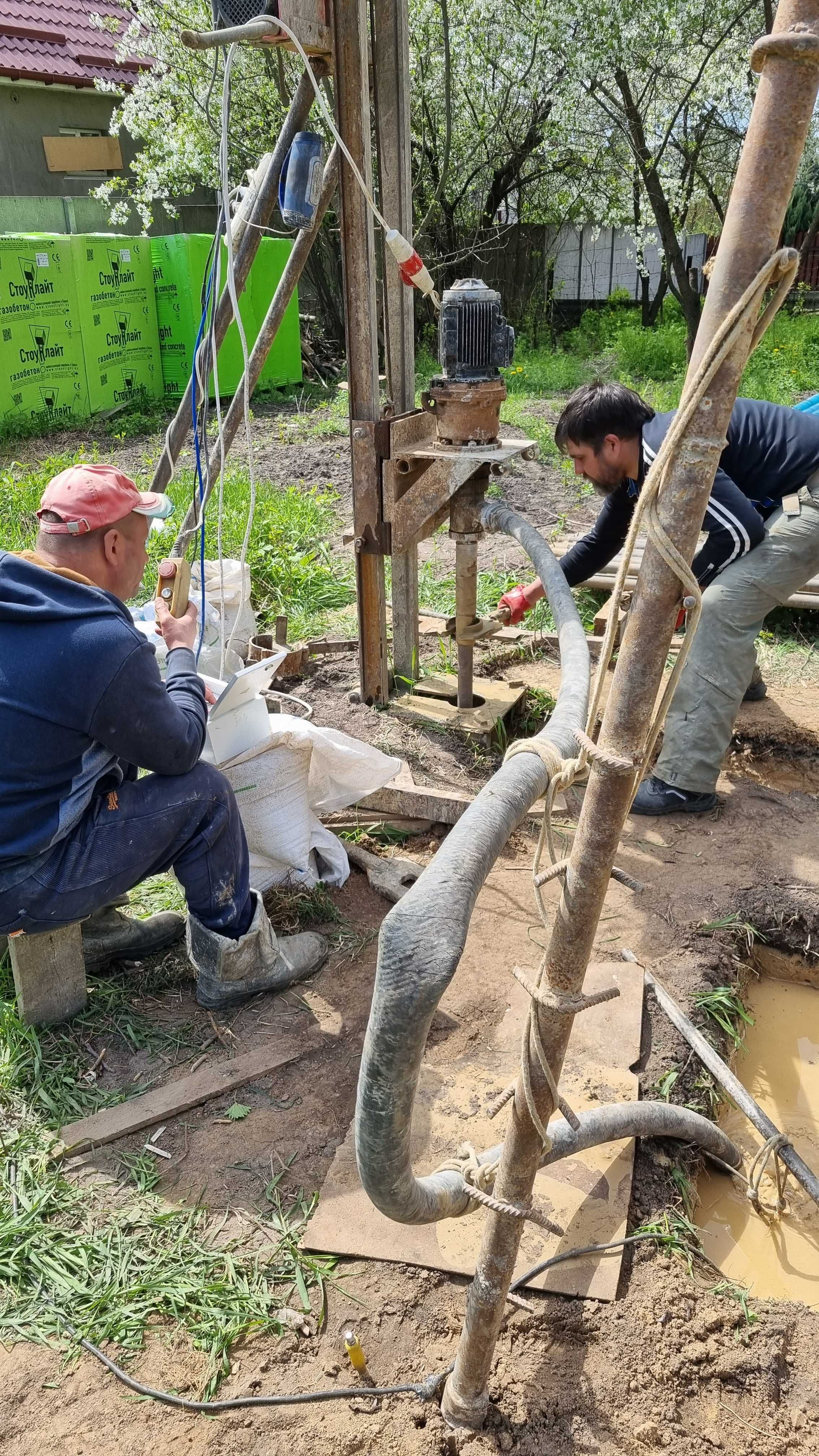 Бурение скважин. Буріння свердловин ПІД КЛЮЧ! Водопостачання. Ворзель