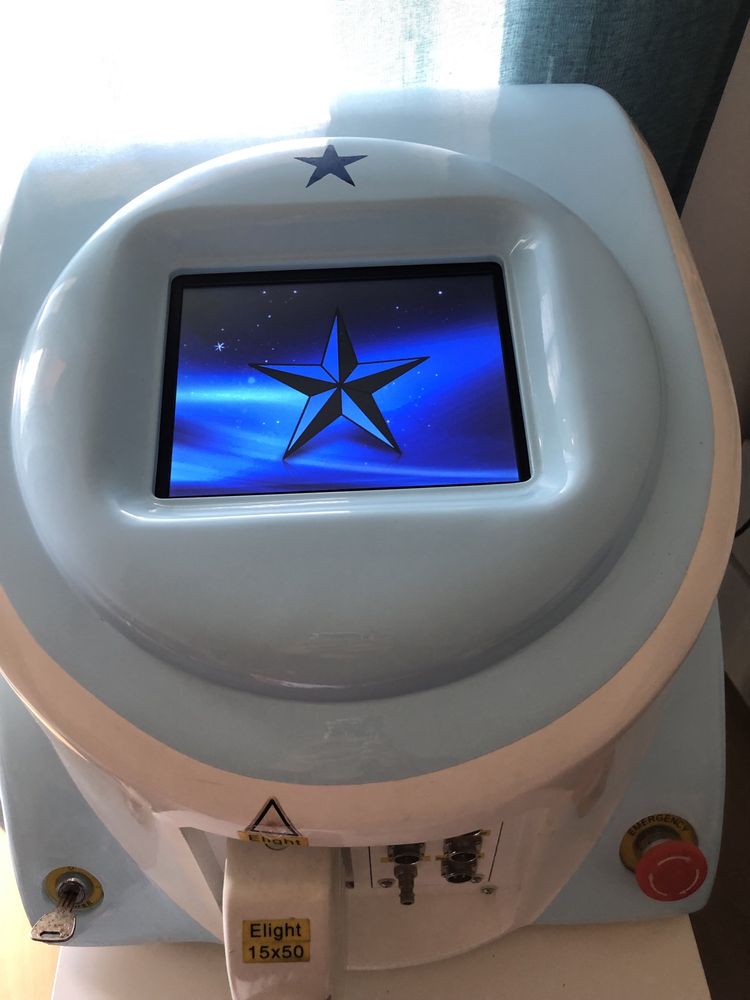Equipamento e-light, cavitação, radiofrequência e vacuo