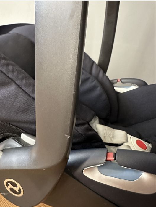 Cybex cloud z автолюлька синя