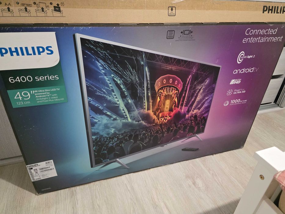 Telewizor Philips 4K Ambilight 49 cali