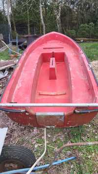 Łódka wedkarska łódź