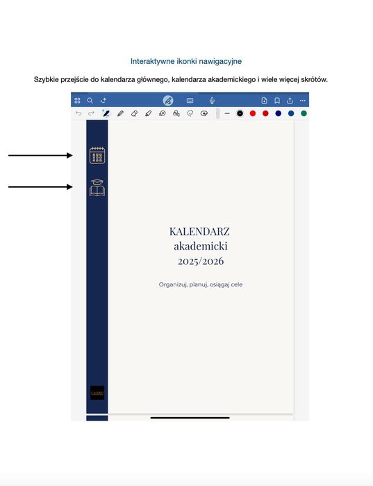 Interaktywny Planner Akademicki 2025/2026