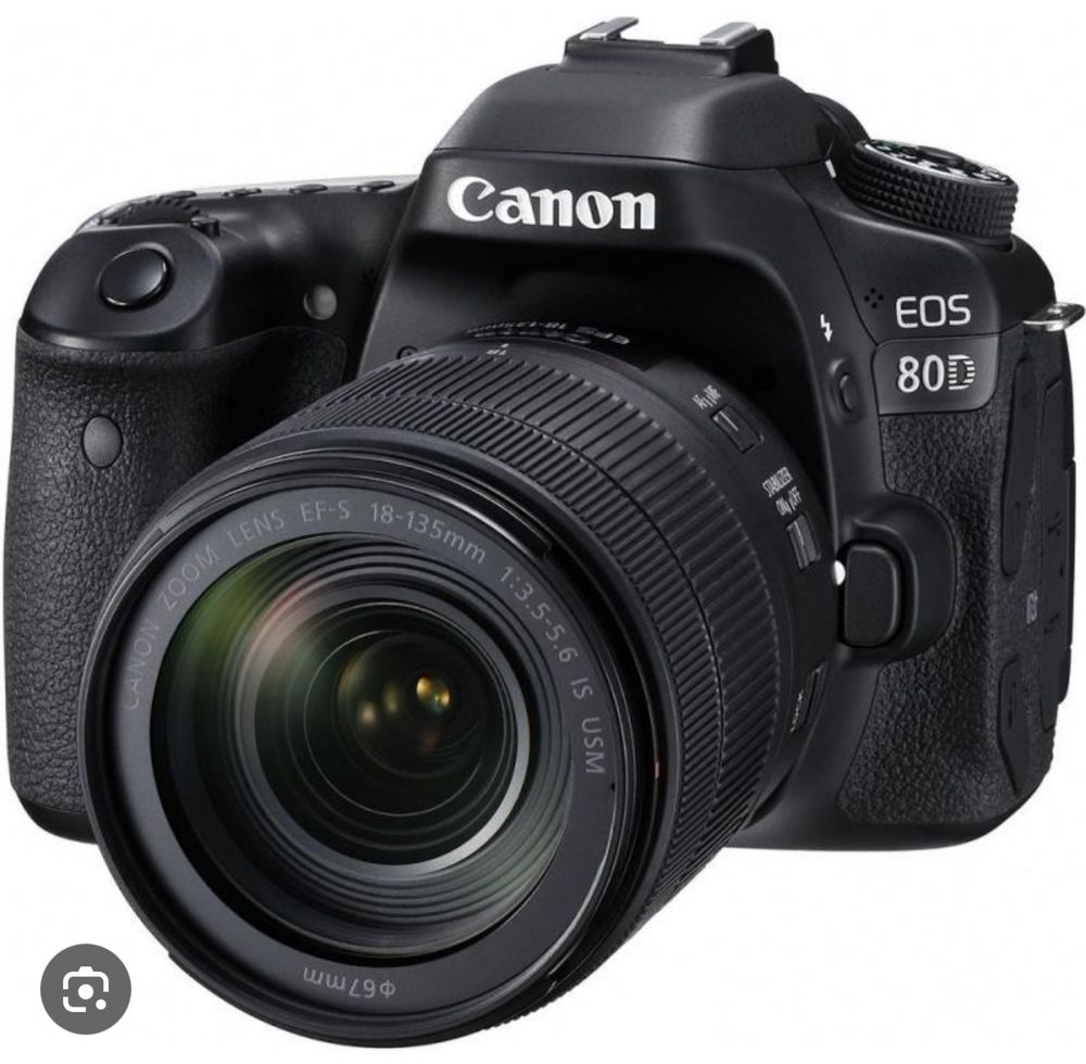 Canon EOS 80D + 18 - 135 IS nano USM