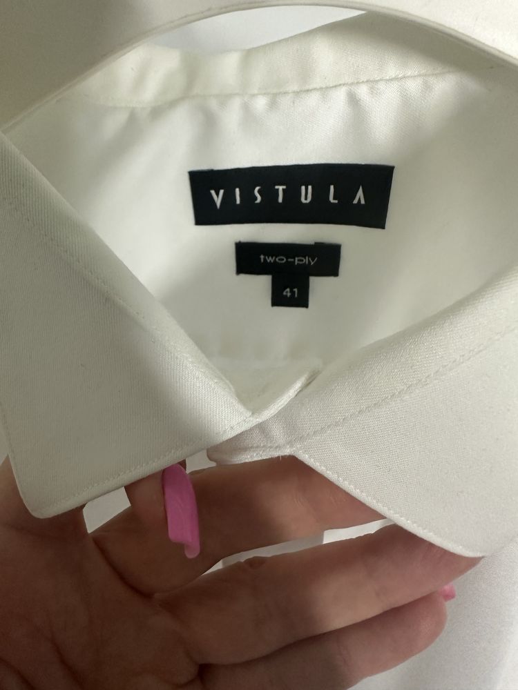 Biala elegancka koszula VISTULA rozm 41