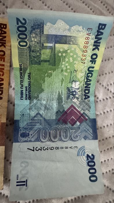 Banknoty z Ugandy - kolekcjonerskie