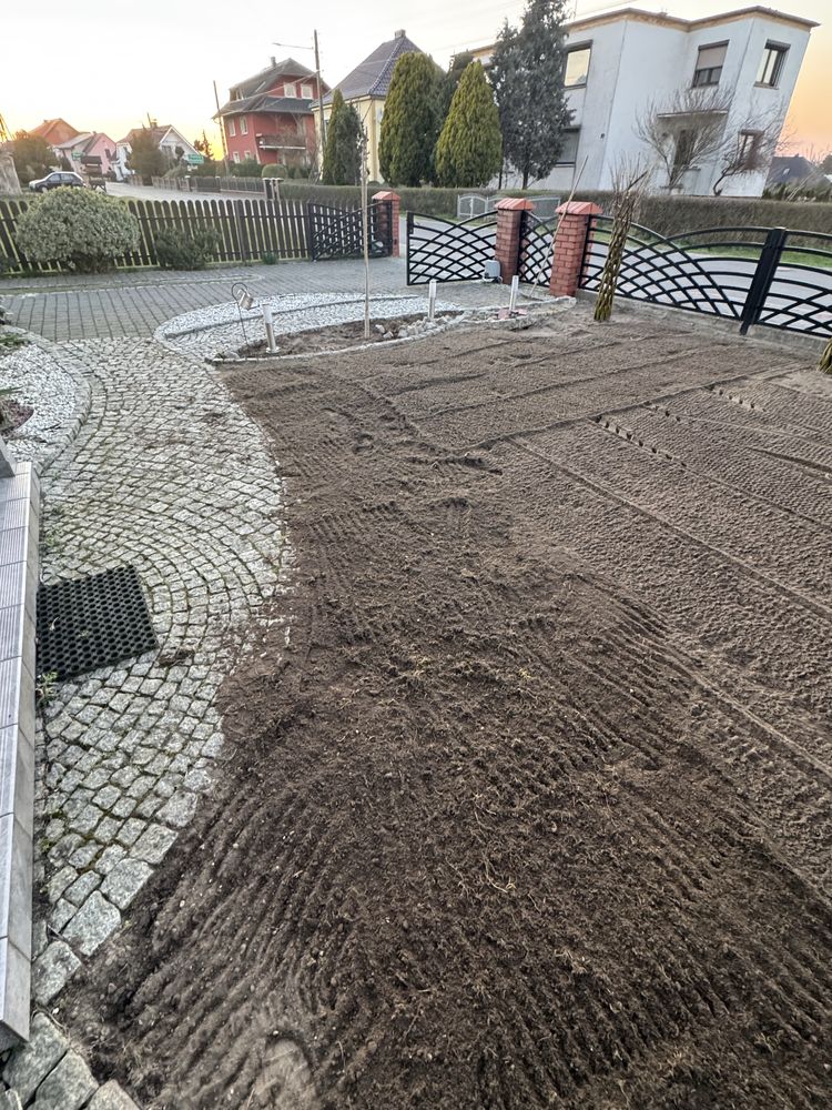 Uslugi ogrodnicze separecyjna glebogryzarka separacja mini