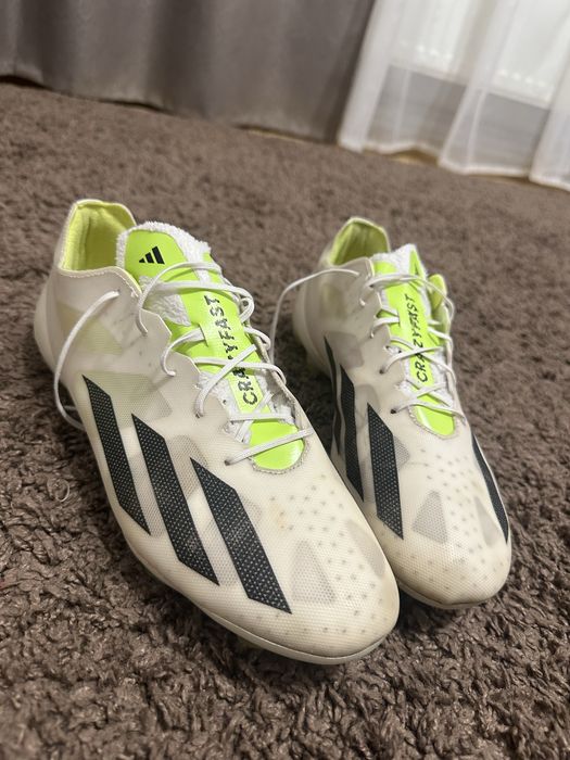 Бутси Adidas X crazyfast+ FG білий