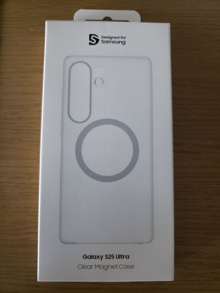 Capa Magnética Transparente Samsung S25 Ultra