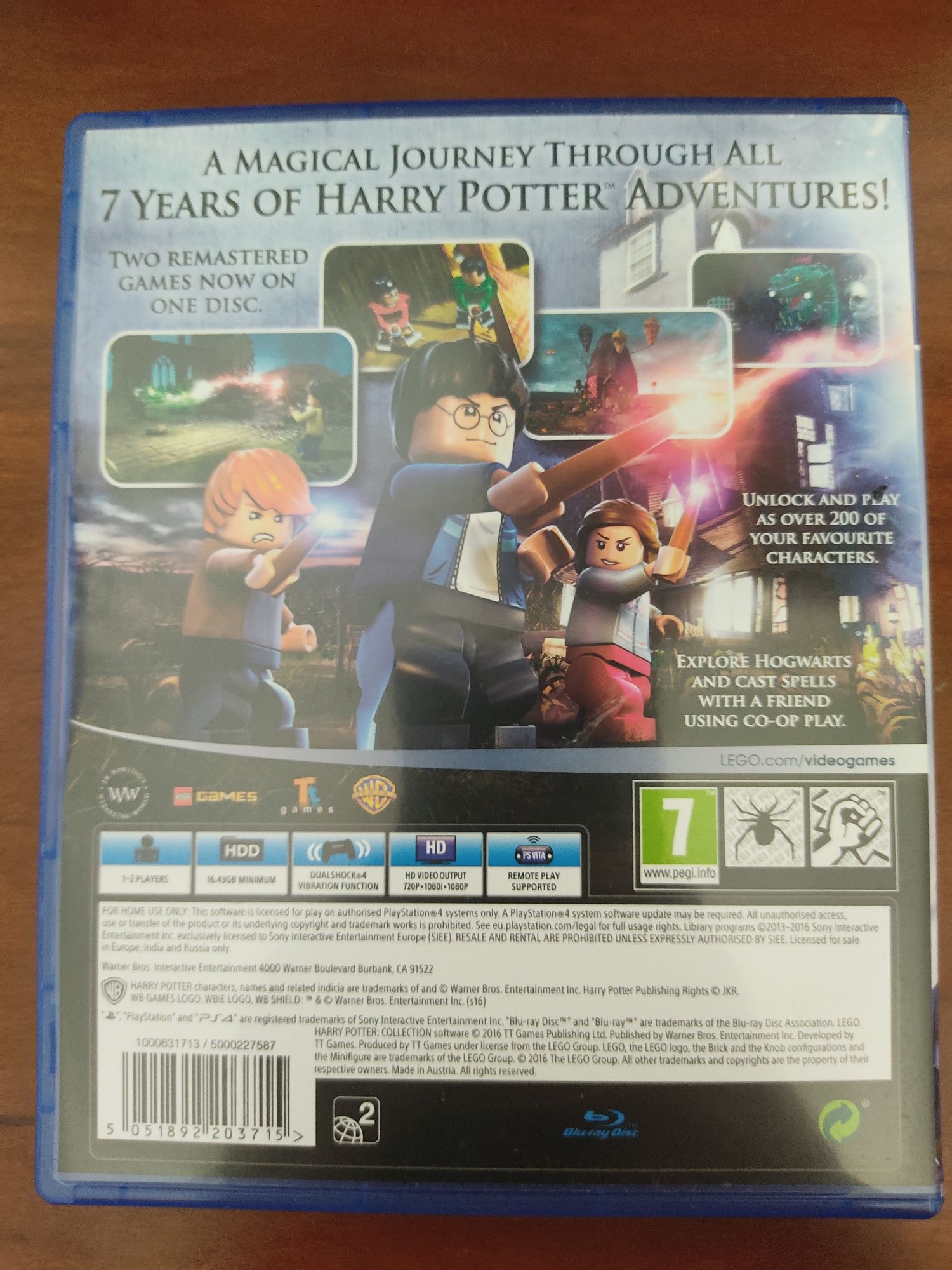 Jogo Lego Harry Potter Collection PS4